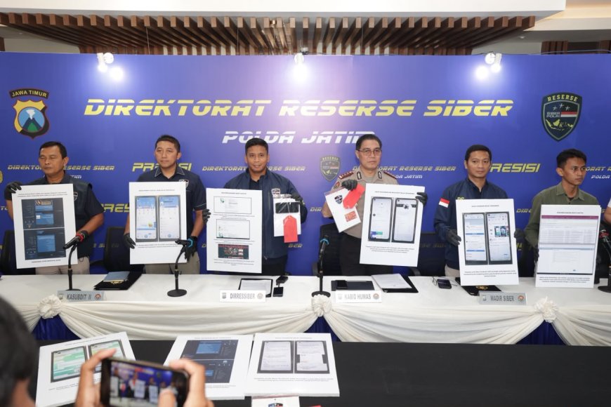 Polda Jatim Bongkar Peretasan 260 Website, Tersangka Jual Domain untuk Promosi Judi Online