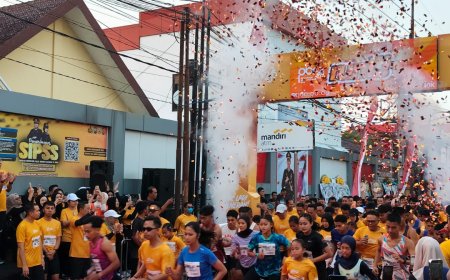 Perkuat Sinergi dengan Masyarakat Polres Ponorogo Gelar Bhayangkara Run 2026 Diikuti 1.500 Pelari