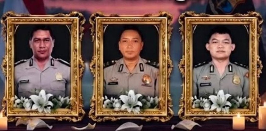 Tiga Personel Polri Gugur Saat Bertugas Ungkap Kasus Narkoba di Katingan, Dianugerahi Kenaikan Pangkat Luar Biasa Anumerta