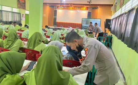 Polres Madiun Perkuat Literasi AI, Bekali Pelajar Hadapi Perkembangan Teknologi Digital